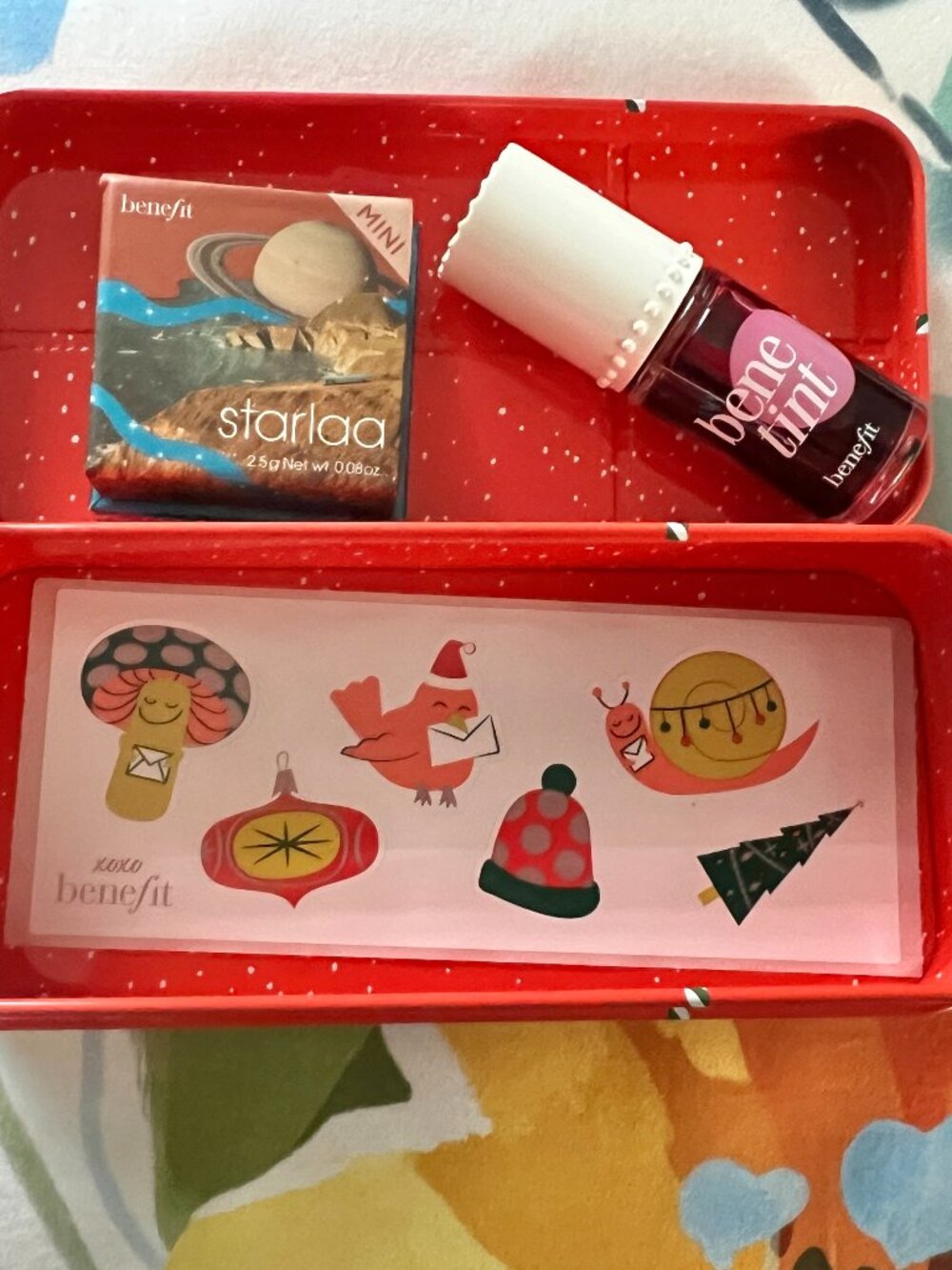 Benefit Mini Lip Stain and Blush set